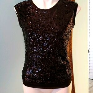 Calvin Klein Sequin Sleeveless Top